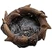 Decorative Deer Antler Ashtray in Rustic Hunting Lodge Bar Decorations or Cabin Decor and Artistic Wildlife Animal Collectibles and Gifts for Buck Hunters or Outdoorsmen