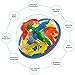 WETONG Puzzle Ball 3D Interactive Maze Ball Game (16cm,6.3'') with 100 Challenging Barriers 3D Labyrinth Maze Ball Kids Toys Magical Brain Teasers Puzzle Ball