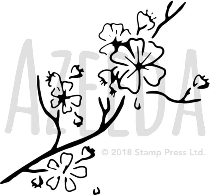 A4 'Cherry Blossom' Wall Stencil / Template (WS00043089) Amazon.co.uk