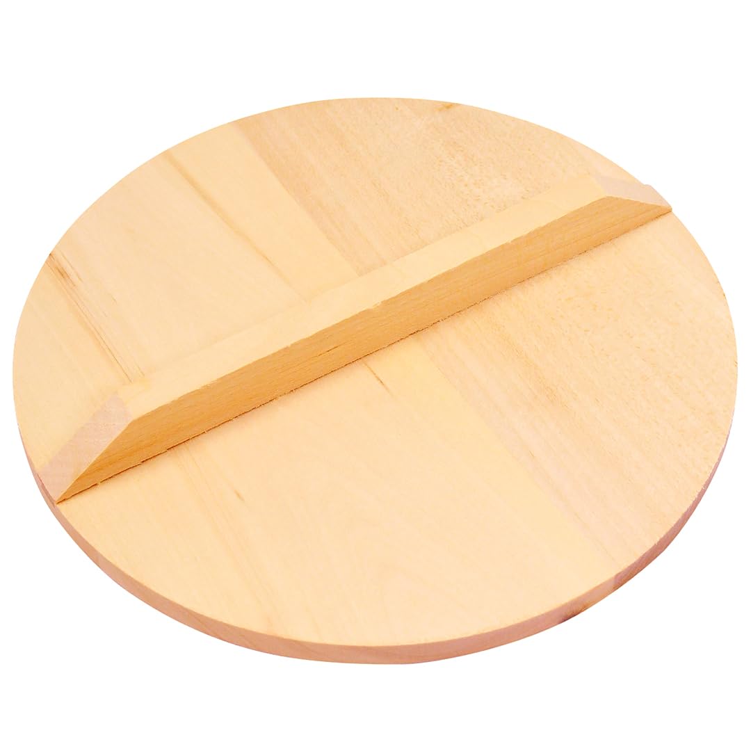 Tikusan Otoshibuta 24cm Wooden Lid Made in Japan