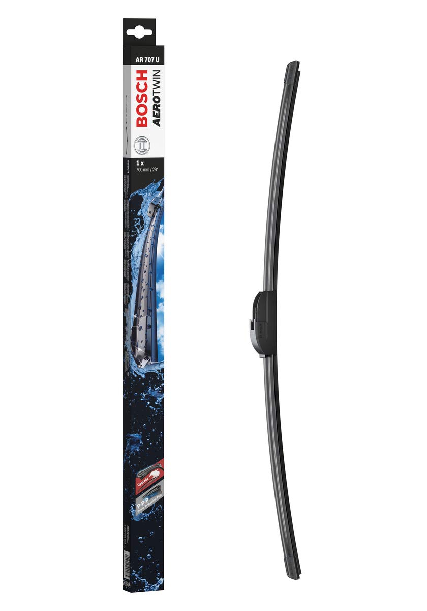Bosch Wiper Blade Aerotwin AR707U, Length: 700mm – Single Front Wiper Bladess - Only for Left-Hand Drive (EU)