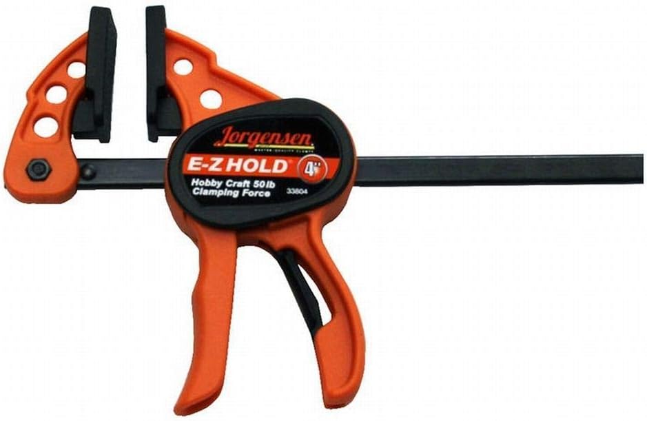 Jorgensen 33804 E-z Hold Hobby Craft Bar/Clamp, 4"