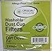 Crucial Vacuum Replacement Air Filter Compatible with Dirt Devi Part # 3-ME1950-001, 3ME1950001, 2ME1950001 & Models F4, BD10045RED Ideal with F4 Washable Allergen Filters Fit Extreme - Bulk (4 Pack)