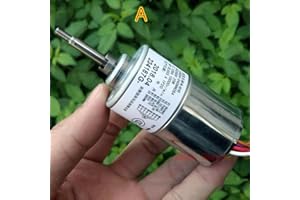 Davitu DC Motor - SHINANO LA034-040NN08A 3-Phase Inner Rotor Brushless Motor DC 300V 25W Hall Includes Driver Board and Conne