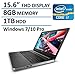 Dell Inspiron 5000 15.6-Inch FHD Anti-Glare Screen Laptop (Windows 7/10 Professional, Skylake Intel Core i7-6500U, AMD Radeon R5 M335 4GB DDR3, 8GB RAM, 1TB HDD, DVD)