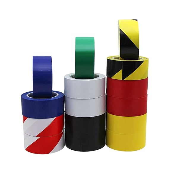 Zhi Jin 1Rolls Vinyl Tape Flagging Tapes Safety Marking Set