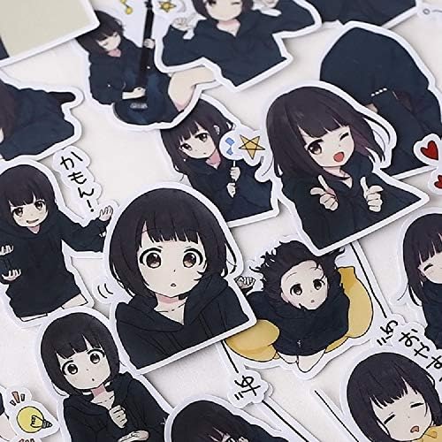 39pcs Cute Menhera-chan Cute Stickers for Water Bottle Laptops Skateboards Luggage Cars Snowboard DIY Home Decoration