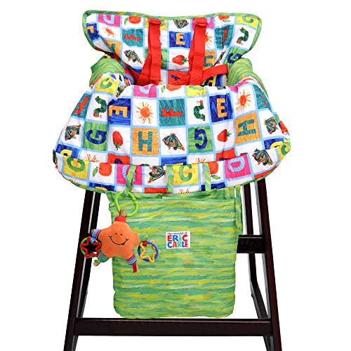 Eric Carle Very Hungry Caterpillar Alphabet Shopping Cart Cover
