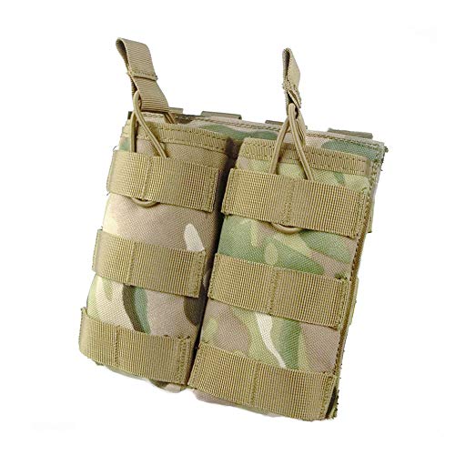 TACWINGS Molle Mag Pouch, Tactical Double Magazine Pouch, OpenTop