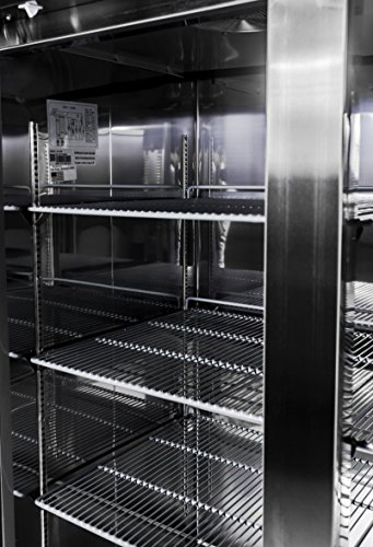 SABA Heavy Duty Commercial Two Solid Door Reach-In Refrigerator - Thumbnail 3