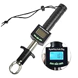 YOGAYET Portable Fish Lip Gripper Grabber Fishing Grip Tackle Pliers Stainless Steel Clip Fish Holder Knife with Scale Ruler