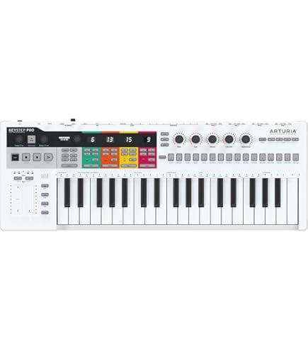Amazon.com: Arturia KeyStep Pro 37-Key USB/MIDI/CV Keyboard