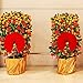 Winlyn 106 Pcs Chinese New Year Decorations - Hanging Good Luck Ornaments, Red Lanterns, Festive Tree Ornaments, Paper Fans for Asian Lunar New Year 2025 Year of The Snake Party Decor