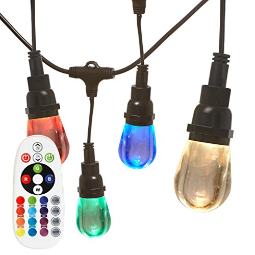 Newhouse Lighting RGBWSTRING18 Outdoor LED Color Changing RGB String