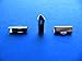 Twilight's Fancy Assorted Sizes of Ribbon Clamp End Crimps (Silver)