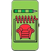 Buckle-Down Men's Hinge Wallet-Blue's Clues, 7" x 4"