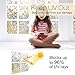 rabbitgoo Window Privacy Film Rainbow Film Decorative Window Sticker, 3D Static Stained Glass Cling Tint for Home Heat Control Non-Adhesive, 23.6 X 70.8 inches