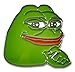 MemeWerks Smug Pepe Frog Pin 100% Smug - Internet Meme Lapel Pin
