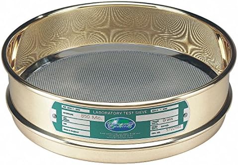 Test Sieve, 2.80 MM, 8 in Dia, 7MeshSz