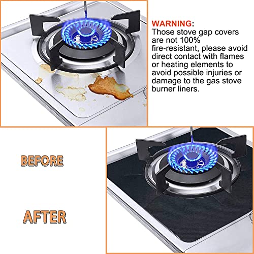 Moyisea 12 Pack Stove Burner Covers, Upgraded Double Thickness Gas