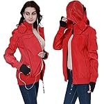 BOMBAX-Women-10-Pocket-Travel-Jacket-Hoodie-Slim-Fit-Flight-Bomber-Coat-Pillow