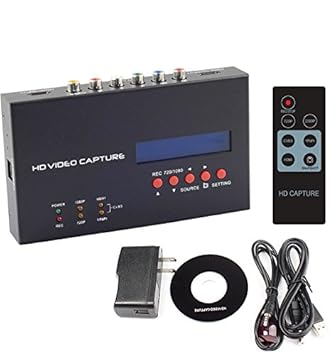 Microware 1080P HD Video Capture EZCAP 283S HDMI Ypbpr CVBS Video Recorder to USB Disk HDD for XBox One 360 PS3 PS4 Wii Gameplay One Click Recording