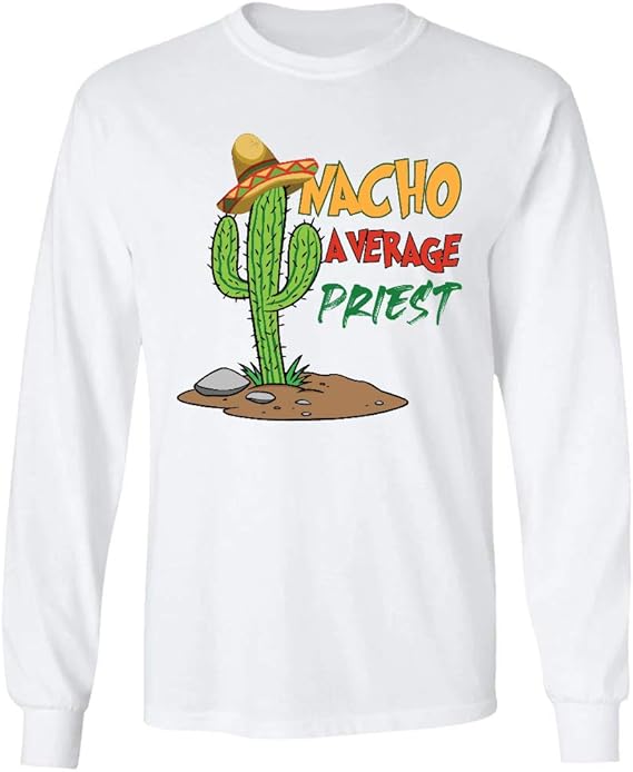 Amazon Morgan Schai Nacho Average Priest Long Sleeve Gifts Clothing