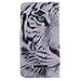C7 Case Alcatel One Touch Pop C7 Kickstand Case,Bat King Tribe Mighty Tiger Pattern Premium Leather Wallet Flip Kicstand Case Cover With Magnetic Closure For Alcatel One Touch Pop C7