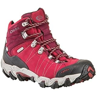 Oboz Bridger Mid B-Dry Hiking Boot - Women&#39;s-Rio 22102-Rio Red-Wide-10