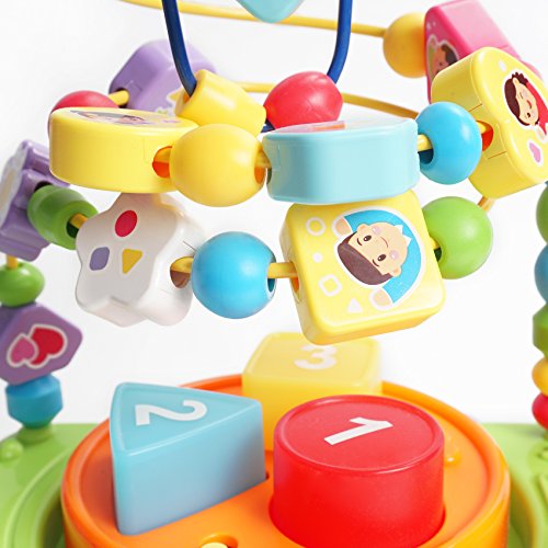 image for KONIG KIDS 3 In 1 Musical Toys Car With Music, Animal Sound, Blocks, B