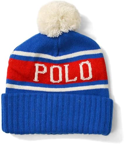 polo bear pom pom hat