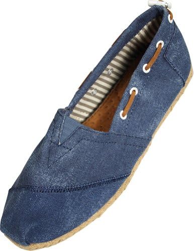 FARASION - Ladies Canvas Slip-On Loafer,