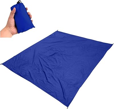 Generise Waterproof Picnic Blanket 100x150cm Blue for Outdoor Use