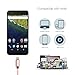 Kabe Baer 1 Pack (3.2 Feet) Nylon Braided Strengthen Lighting to USB Sync Cable Charger Cord for iPhone SE, 6s Plus, 6s,6, 5,5s,5c, iPad,iPad Air 1/2, iPad Mini 1/2/3, iPod (1-Pack Rose Gold)