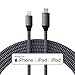 Satechi USB C to Lightning Cable – Apple MFi Certified – iPhone Fast Charging Cable – for iPhone 14 Pro/14/14 Plus, iPhone 13 Pro Max/13 Pro/13/13 Mini, AirPods Pro, AirPods 3/2/1 (6ft/2m)