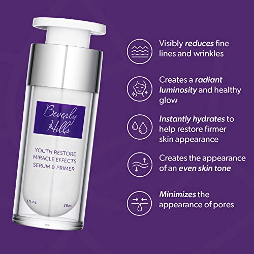 Beverly Hills Anti Aging Makeup Primer that Minimizes Pores and Uneven