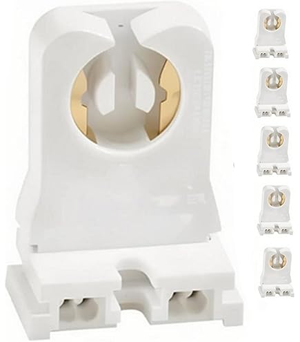 Leviton 390-1 Fluorescent Lampholder – T8 T12 Bi-Pin Medium, Black, Light Socket, UPC 078477132944