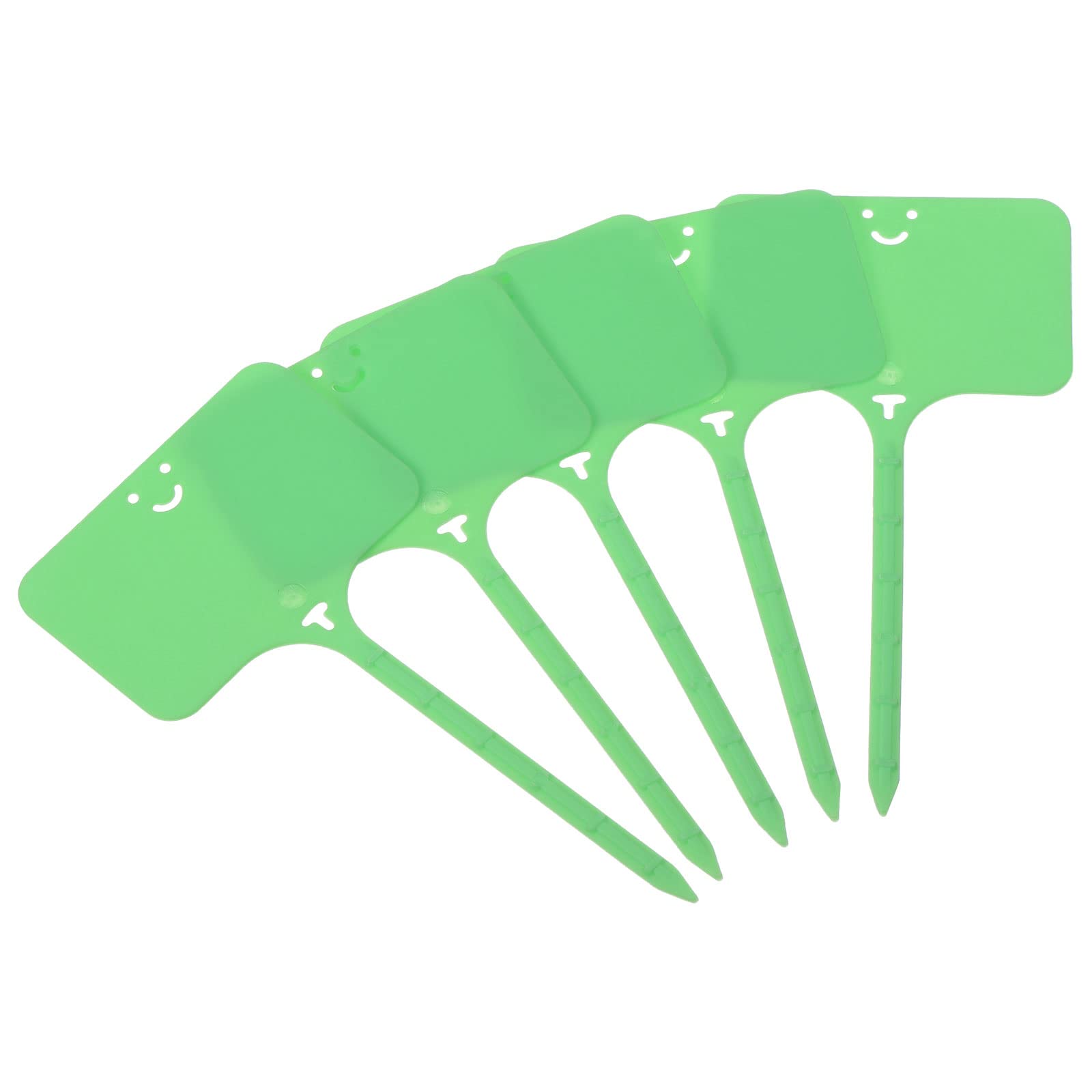 PATIKIL Plant Labels, 100Pcs PP Hanging Stick Type Marker Tags for Outdoor Indoor Garden, Green