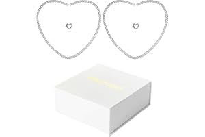 His and Hers Matching Bracelets - Permanent Couples Kit, Clasp Jewelry Set Locked Friendship Bracelets - Locking Heart Jewelr