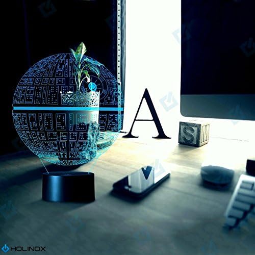 Bathroom Kids Decoration 3D Light Star Wars gifts DEATH STAR