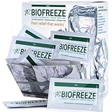 BIOFREEZE with ILEX Pain Relieving Gel - 5 Gram Packs -Dispenser Box 100 per Box