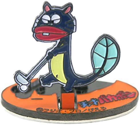 Tensai Bakabon Unagi-Inu Flip-up Magnetic Golf Ball Marker with Hat Clip