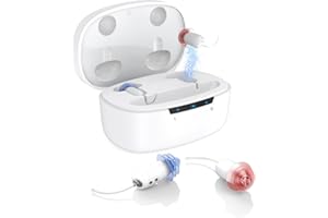 Hearing Aids, Rechargeable Hearing Aids for Mild to Moderate Seniors Hearing Loss and Adults with Noise Cancelling and Adjust