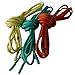 Rainbow Lacing Colored Dress Shoelaces for Oxfords 3-Pack | Luxury Wax Shoe Laces That Last | Add Colorful Shoe Strings to Show Your Style
