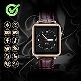 Smart Watch, Bluetooth Smartwatch with Camera Touchscreen,Smart Watches with SIM Card Slot, Sport Smart Wrist Watch Fitness Tracker Smart Watch Compatible Android iOS Smart Phones for Men Women Kids