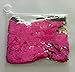 Sequin Makeup Bag Reversible Cosmetic Bag, Winmany Fashion Women Handbag Bling Glitter Evening Party Bag,Sparkling Shiny Clutch Handbag Wedding Bag Purse Wallet Pouch