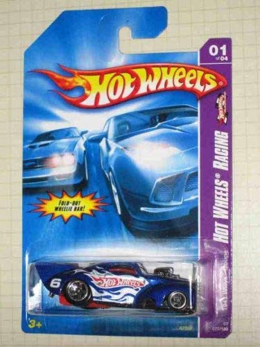 Hot Wheels Racing Series #1 1941 Ford Willys Coupe HW Logo Bottom Base #2007-77 Collectible Collector Car Hot Wheels