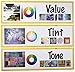 School Specialty Color Concepts Art Display Cards - 18 x 6 inches - Set of 16