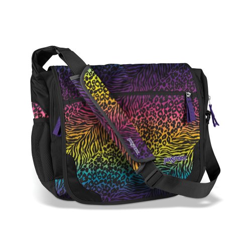 messinger bag jansport JANSPORT Printed Elefunk Messenger Bag (Black Animal Frenzy) | Amazon price  tracker / tracking, Amazon price history charts, Amazon price watches,  Amazon price drop alerts