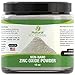 Natural Zinc Oxide Powder - Non Nano and Uncoated - Baby Safe, Cosmetic Grade Fine Powder - FREE: Recipe eBook